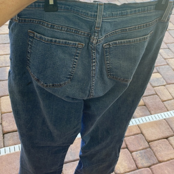 NYDJ Bootcut Denim Jeans Sz 16 GUC Lift X Tuck Slimming Tummy Control - Picture 16 of 17